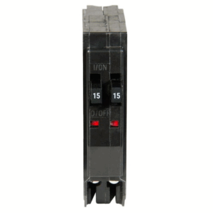 Square D - 15/15 Amp Tandem Circuit Breaker