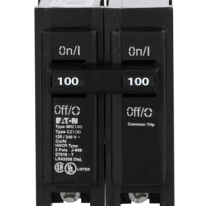 Eaton - 100 Amp 2 Pole Circuit Breaker