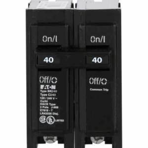 Eaton - 40 Amp 2 Pole Circuit Breaker
